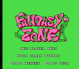 Fantasy Zone screenshot 3 for NES